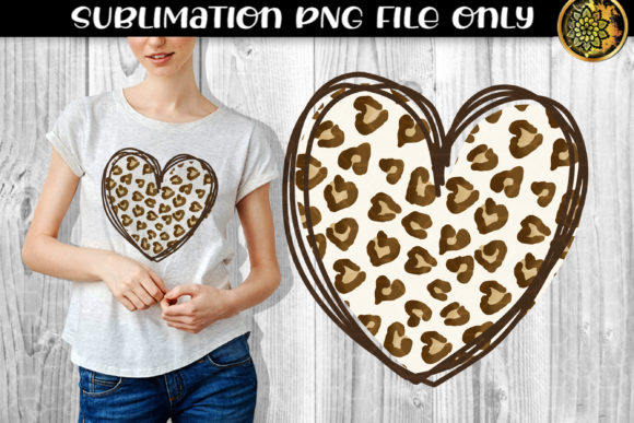 Download Heart Leopard Sublimation PNG Clipart 1 - Premium Resources