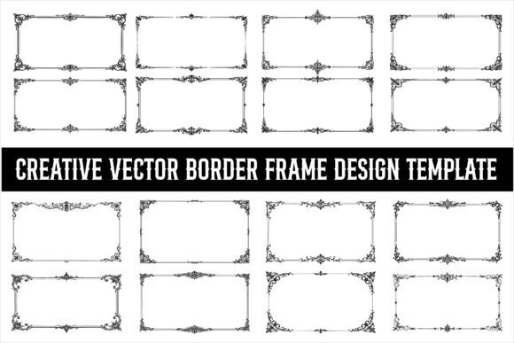 Download Creative Vector Border Frame Design - Border Collection