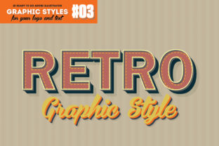 Download 10 Retro Adobe Illustrator Graphic Style - Premium Resources