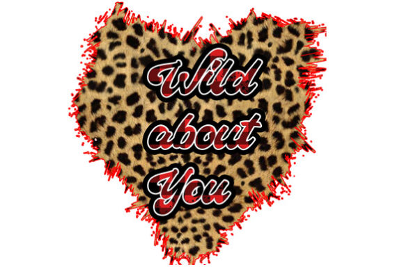 Download Valentine Hearts Leopard Sublimation - Heart Collection