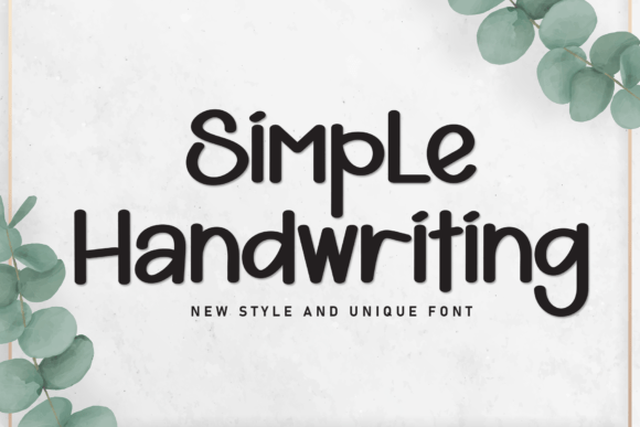 Download Simple Handwriting - Handwriting Collection