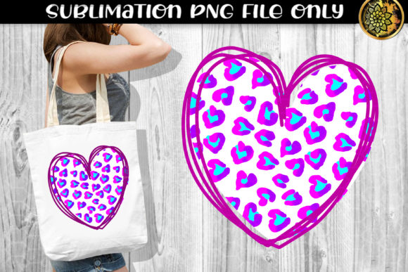 Download Heart Leopard Sublimation PNG Clipart 9 - Heart Collection