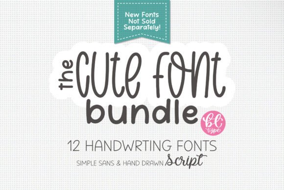 Download The Cute Handwriting Bundle - Handwriting Collection