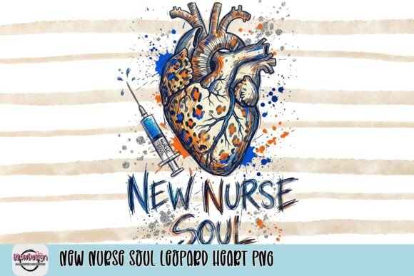 Download New Nurse Soul Leopard Heart PNG - Heart Collection