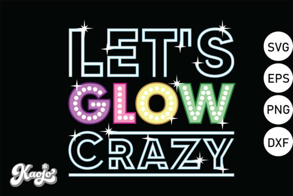 Download Let's Glow Crazy, Retro Neon Party - Neon party Collection