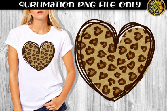 Download Heart Leopard Sublimation PNG Clipart 2 - Premium Resources
